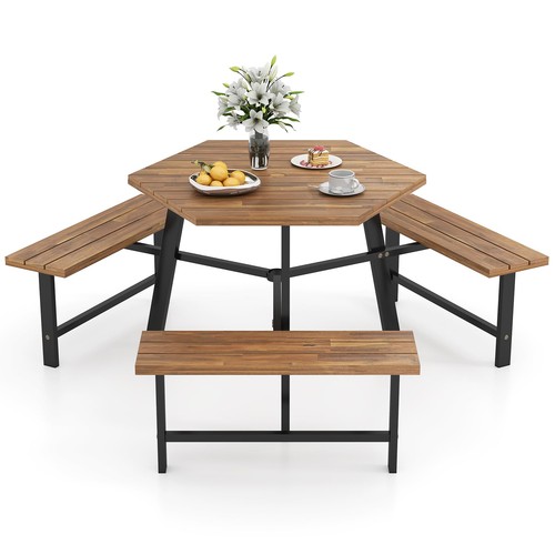Tavolo picnic per persone - tavolo, 6