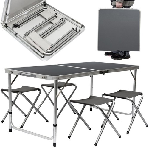 Set tavolo pieghevole con - con, 4