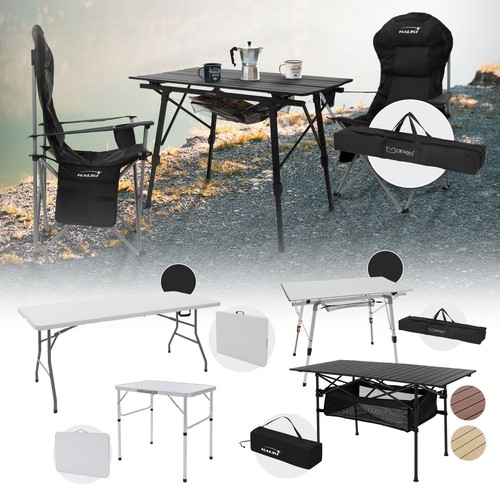 Set campeggio tavolo sedie - set,